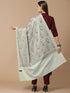 Women's Aari Embroidery Wool Shawl